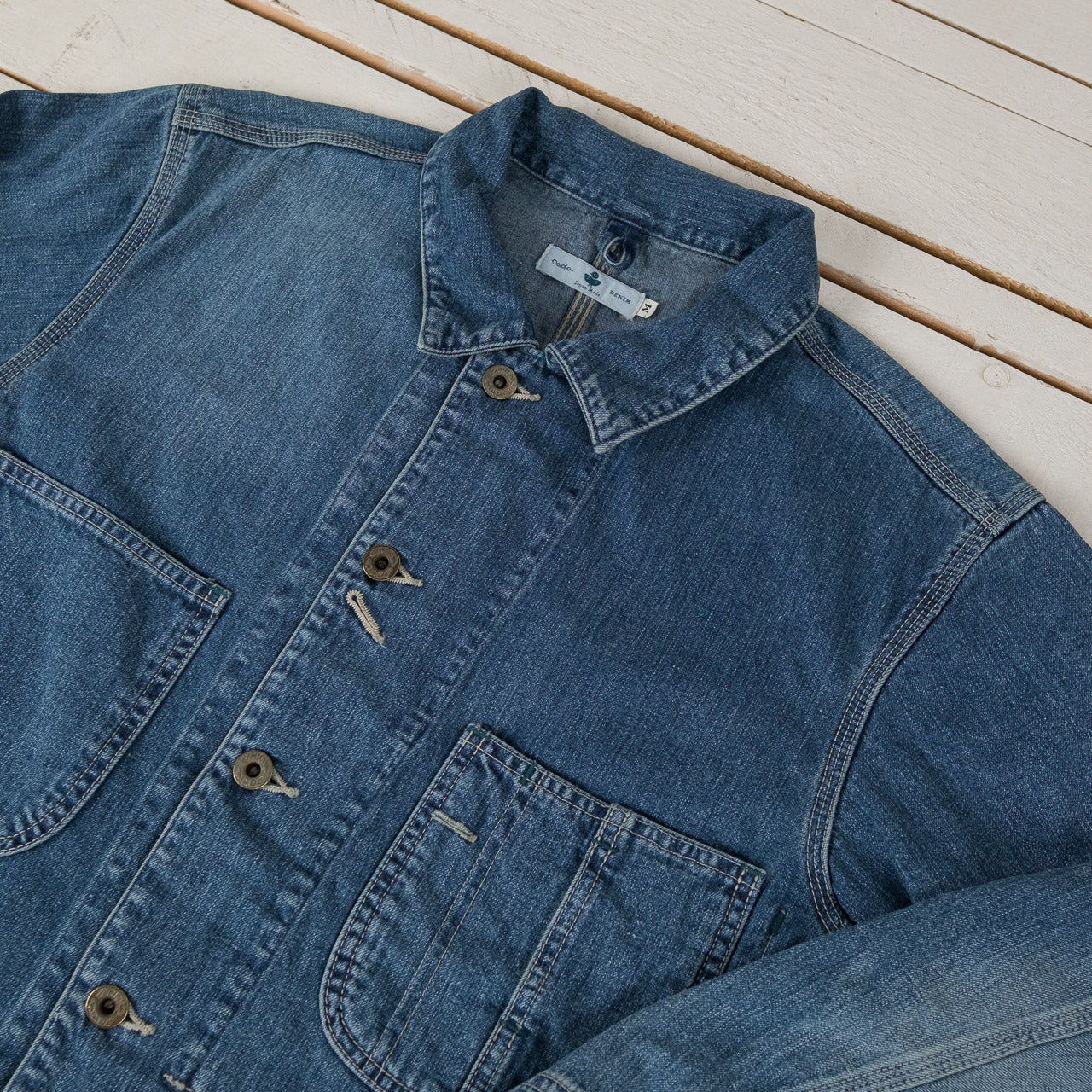 11.5 oz. Nep Denim 30's Coverall 3Years Wash