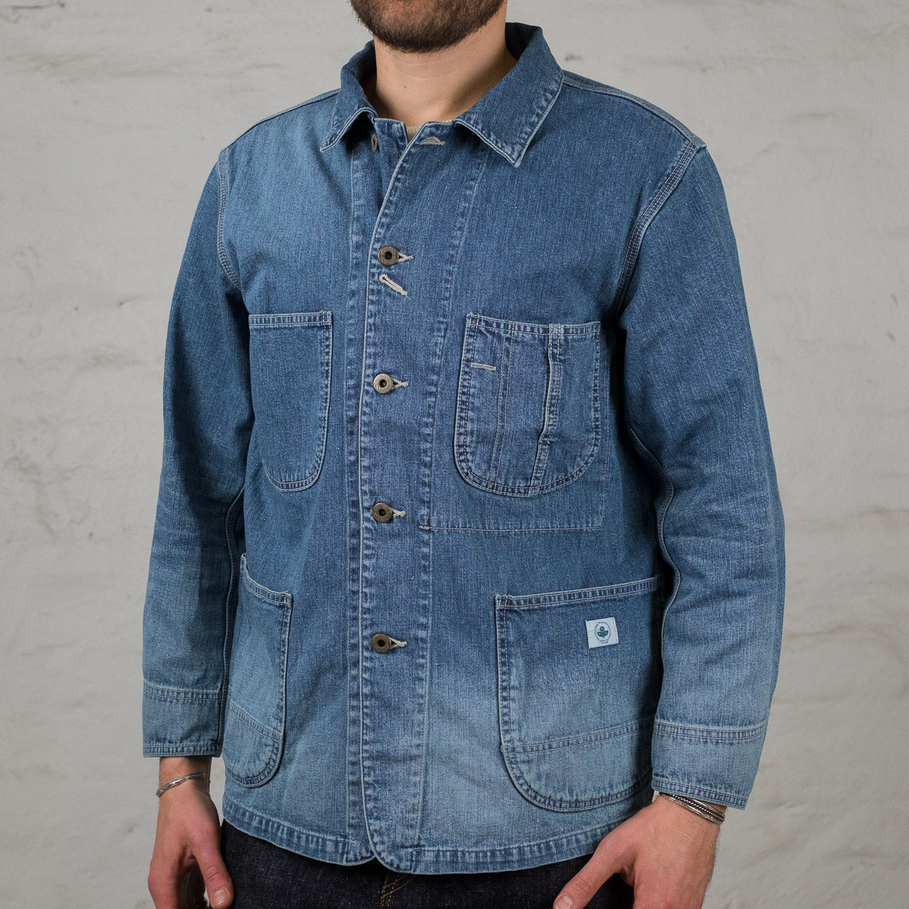 11.5 oz. Nep Denim 30's Coverall 3Years Wash