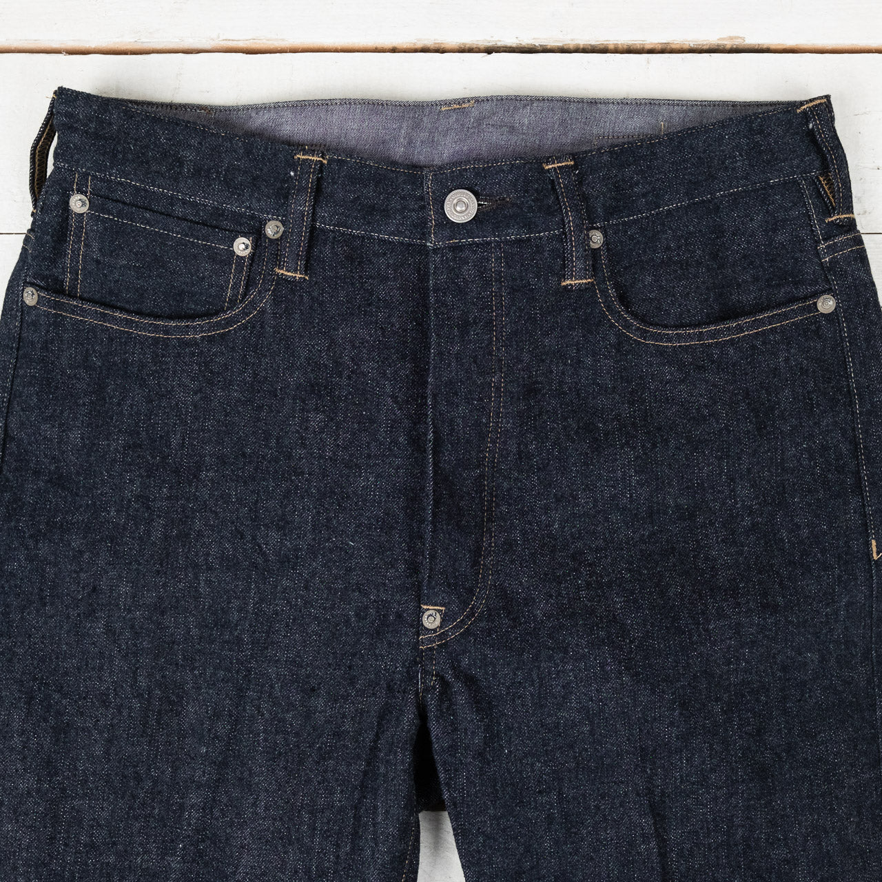 Beltless Waist Jean Trouser "990" Indigo