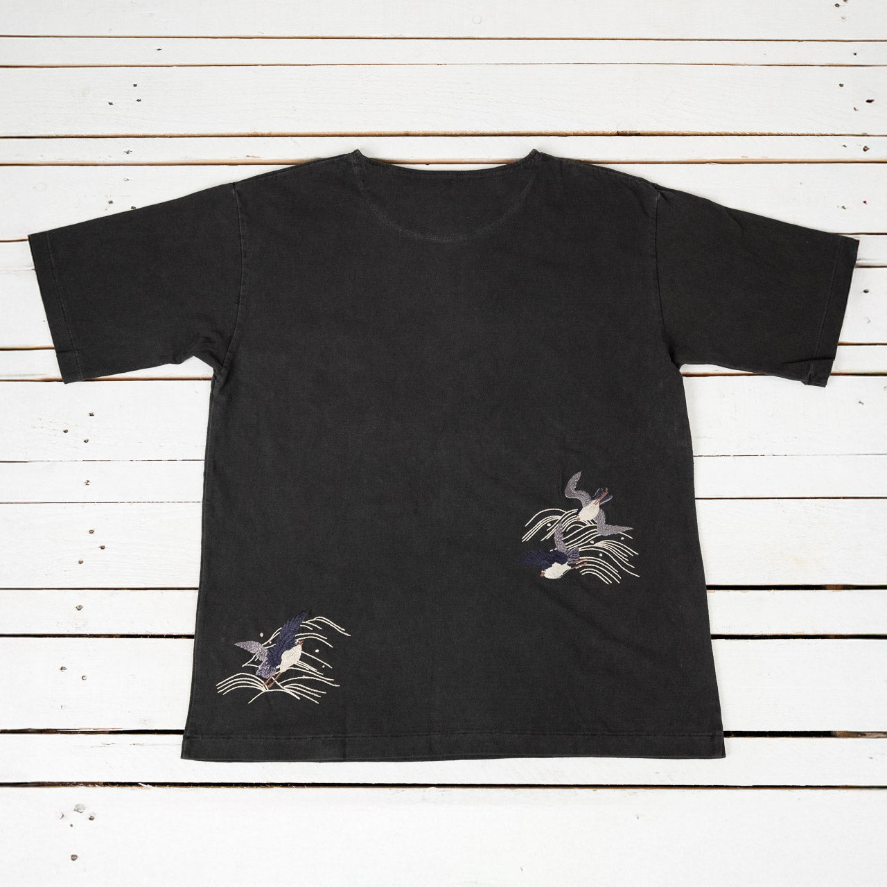 Athletic T-Shirt 'Chidori' Grey