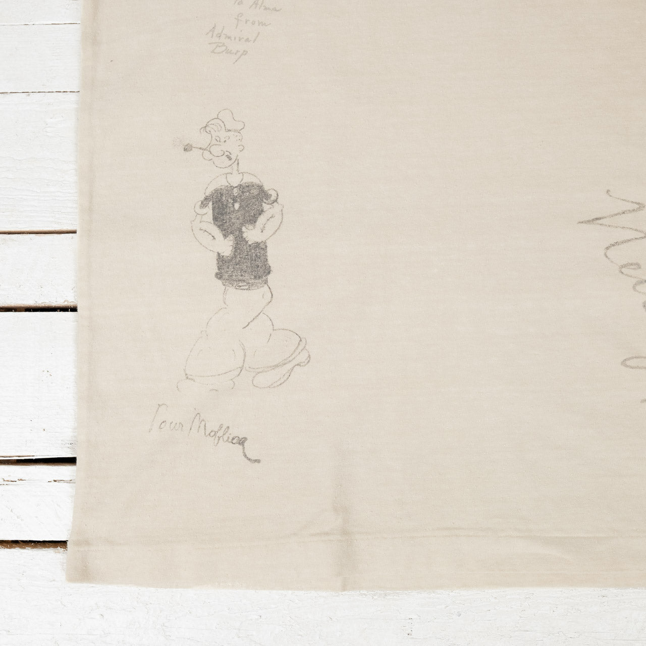 Athletic T-Shirt "Drawing" Bone