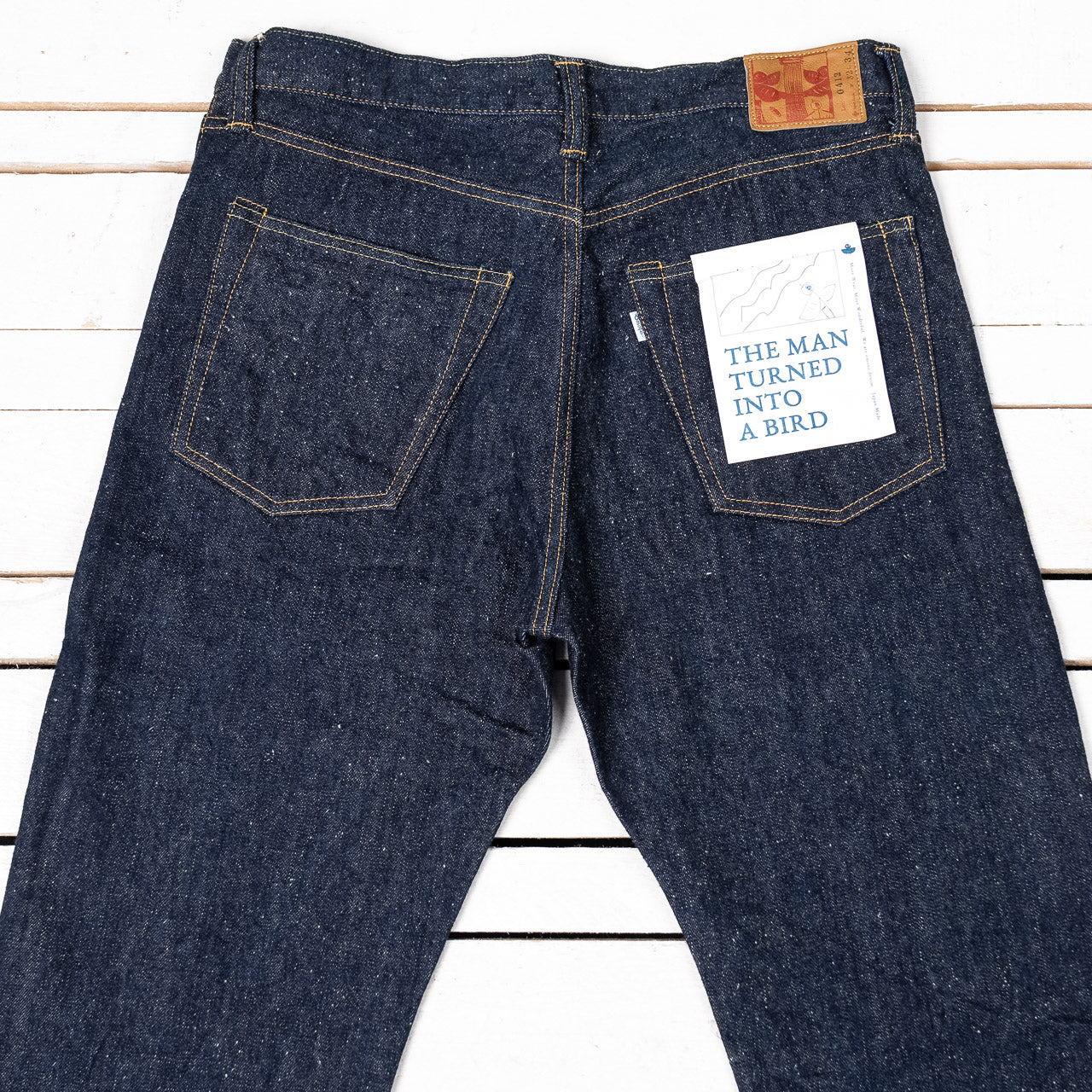 0412 16 oz. Nep denim straight fit jeans