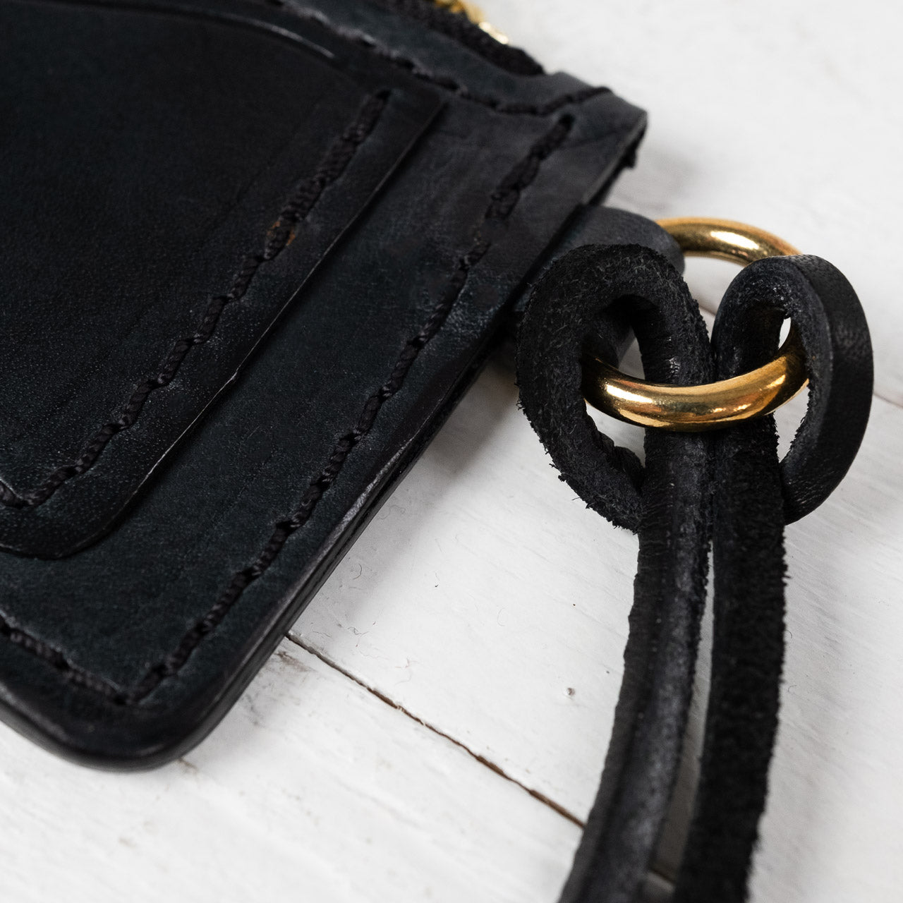 Biker Wallet Mini Schwarz