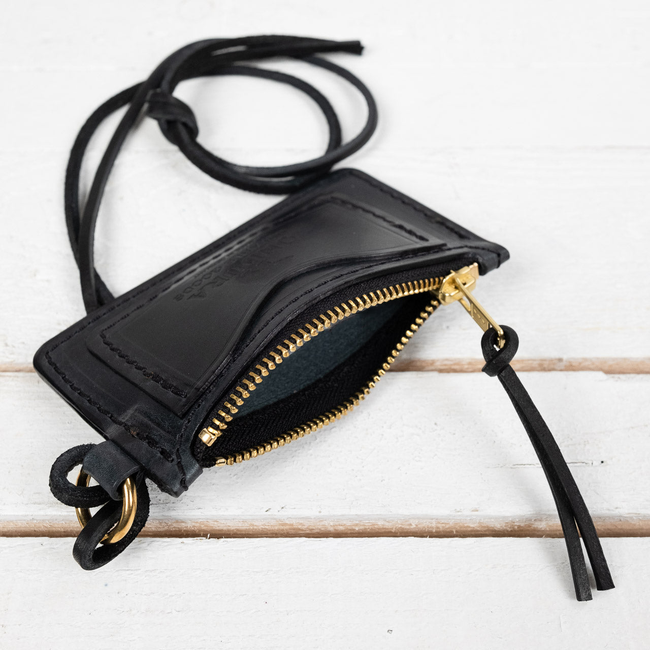 Biker Wallet Mini Schwarz