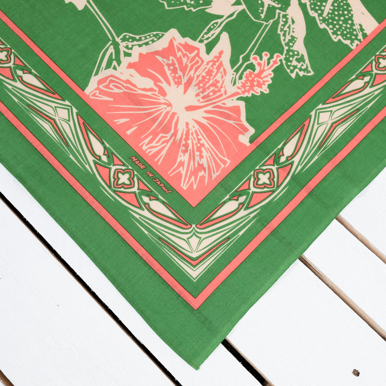 Bandana "Ridiculum" 90x90 Grün