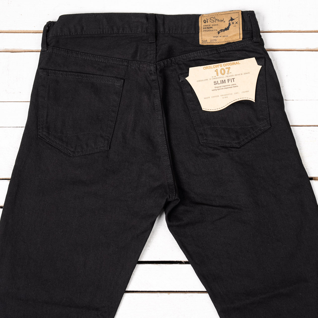 107 Ivy Fit Jeans Black