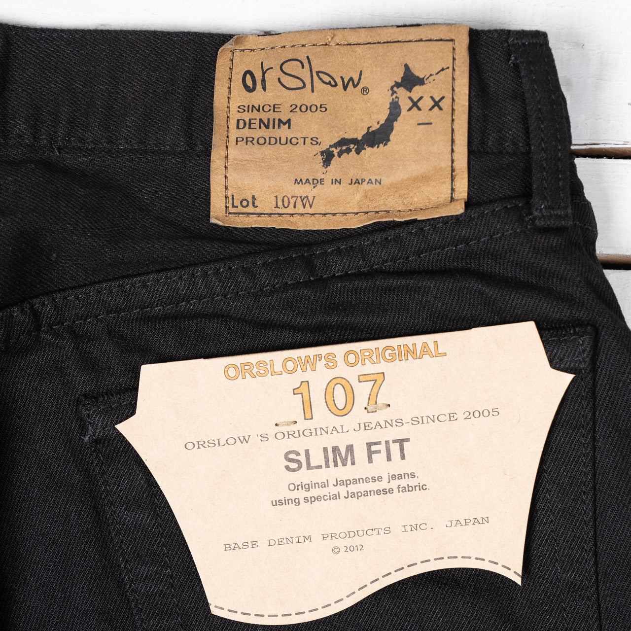107 Ivy Fit Jeans Black