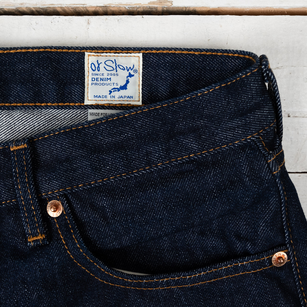 101 Dad's Fit Denim Pants One Wash