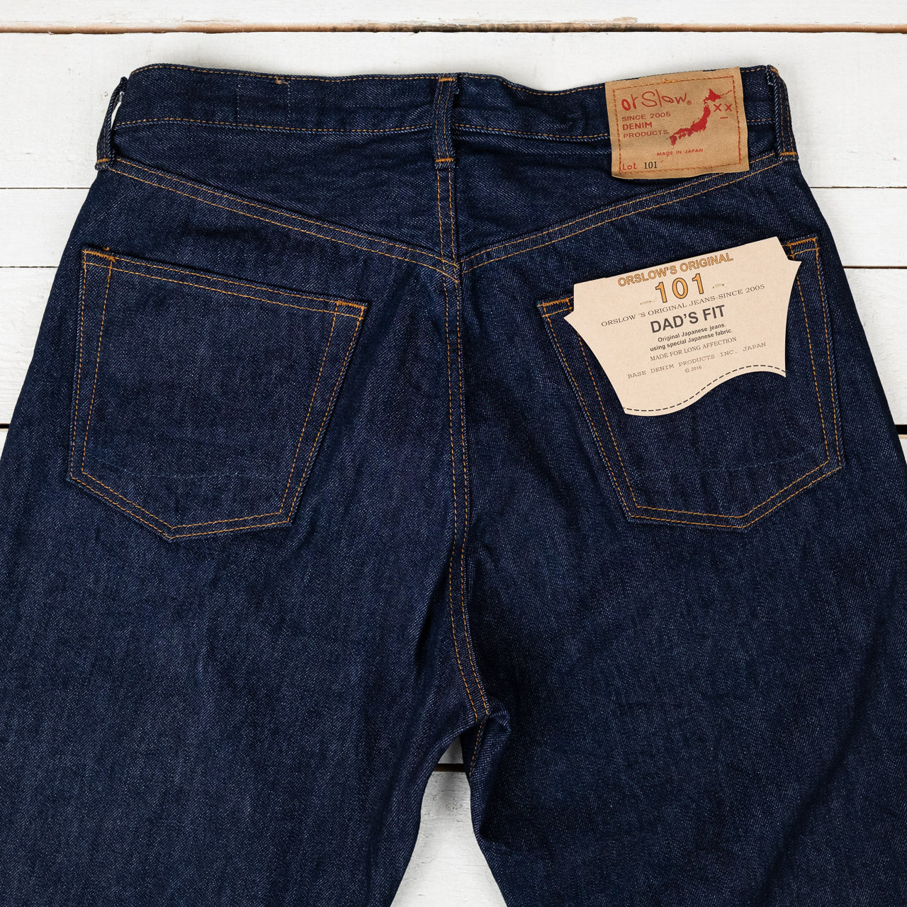 101 Dad's Fit Denim Pants One Wash