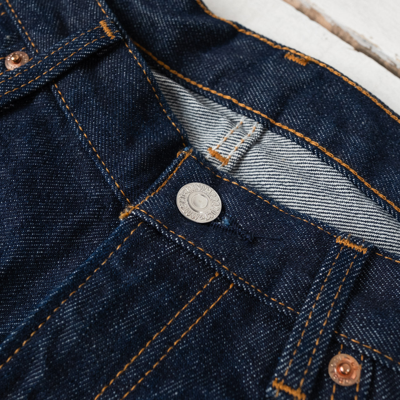 101 Dad's Fit Denim Pants One Wash