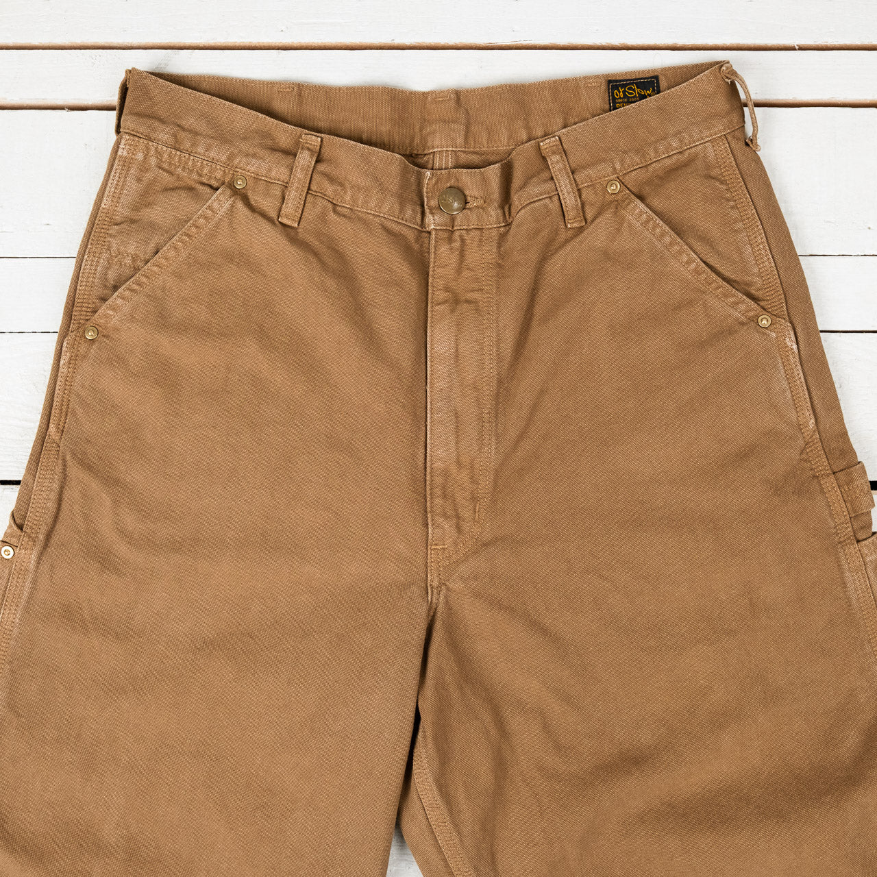 Dad's Fit Painter Pants Braun