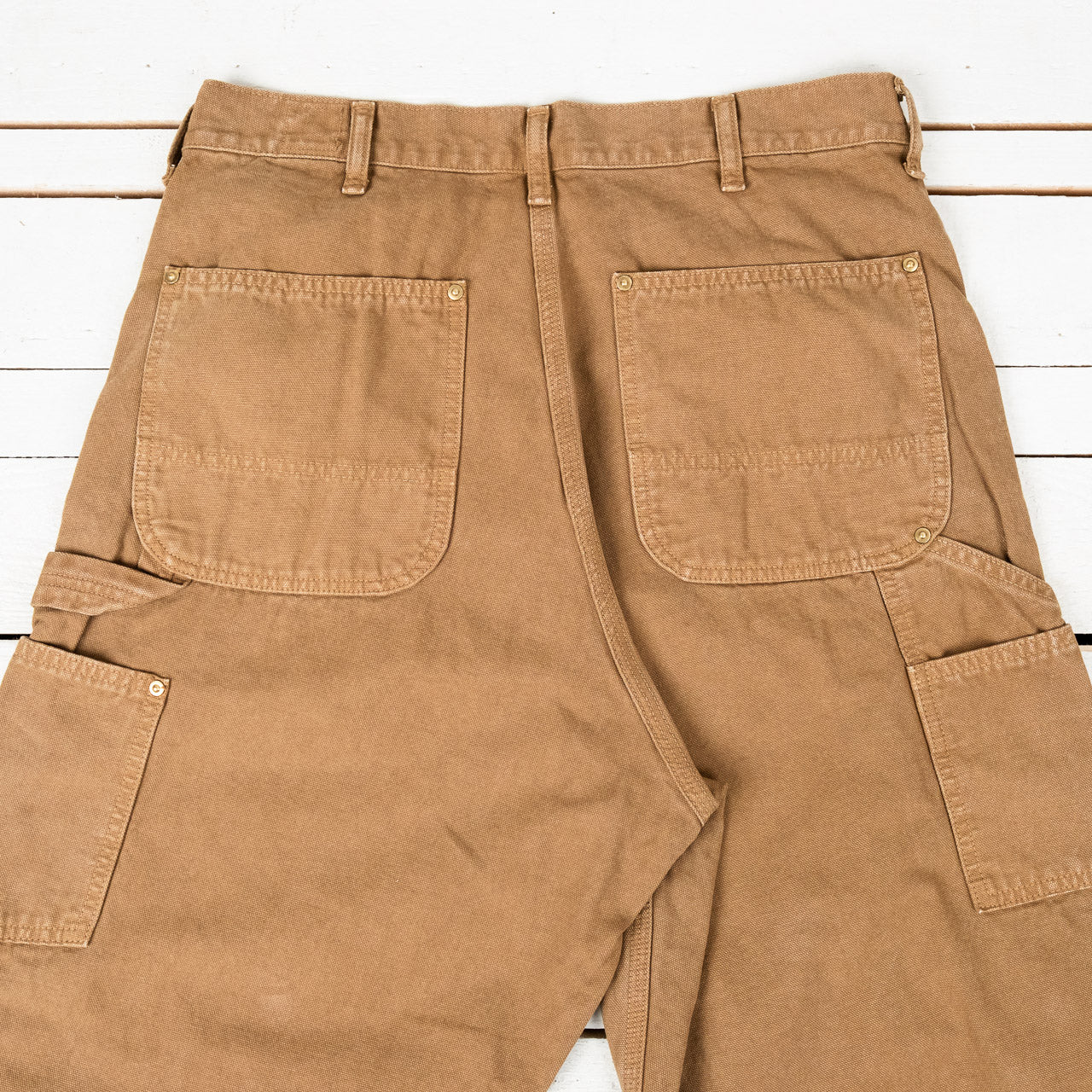 Dad's Fit Painter Pants Braun