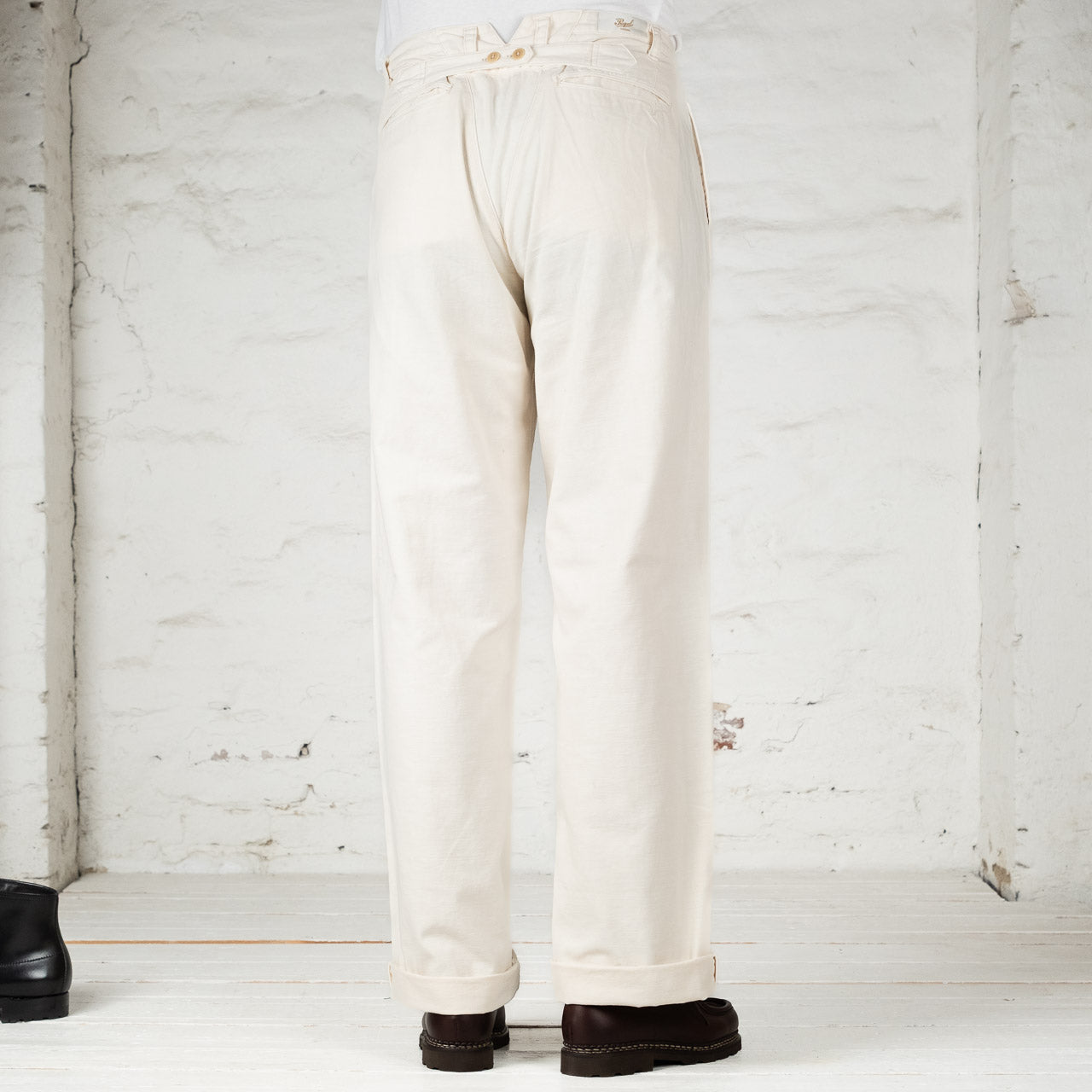 1930’s Officer Summer Pants Weiß