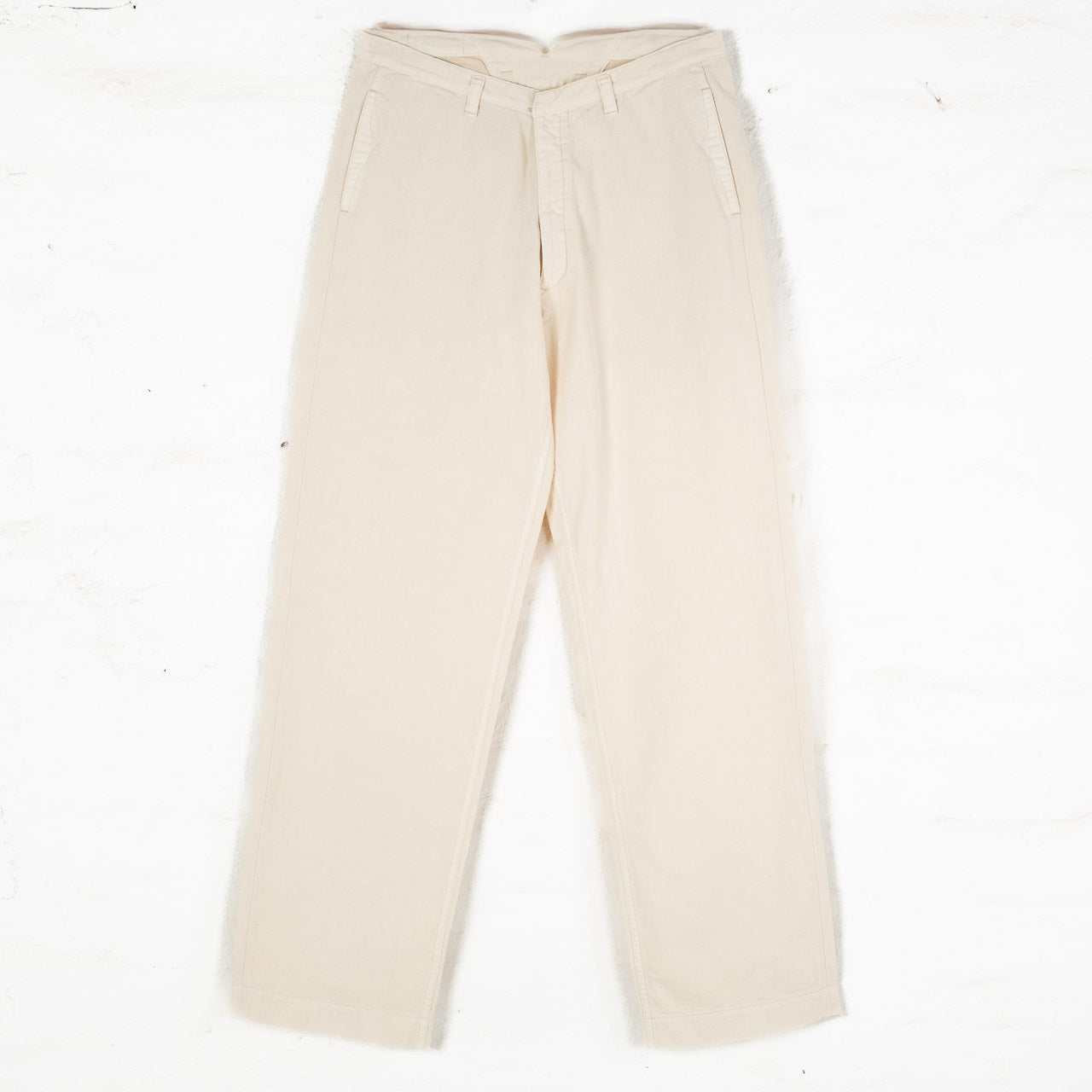 1930’s Officer Summer Pants Weiß