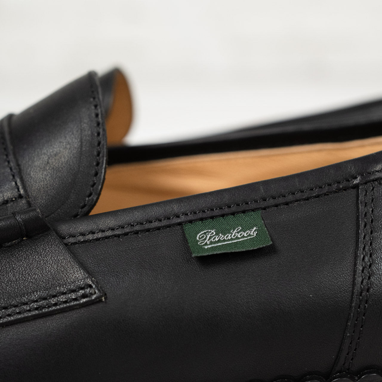 Paraboot Reims Schwarz Label