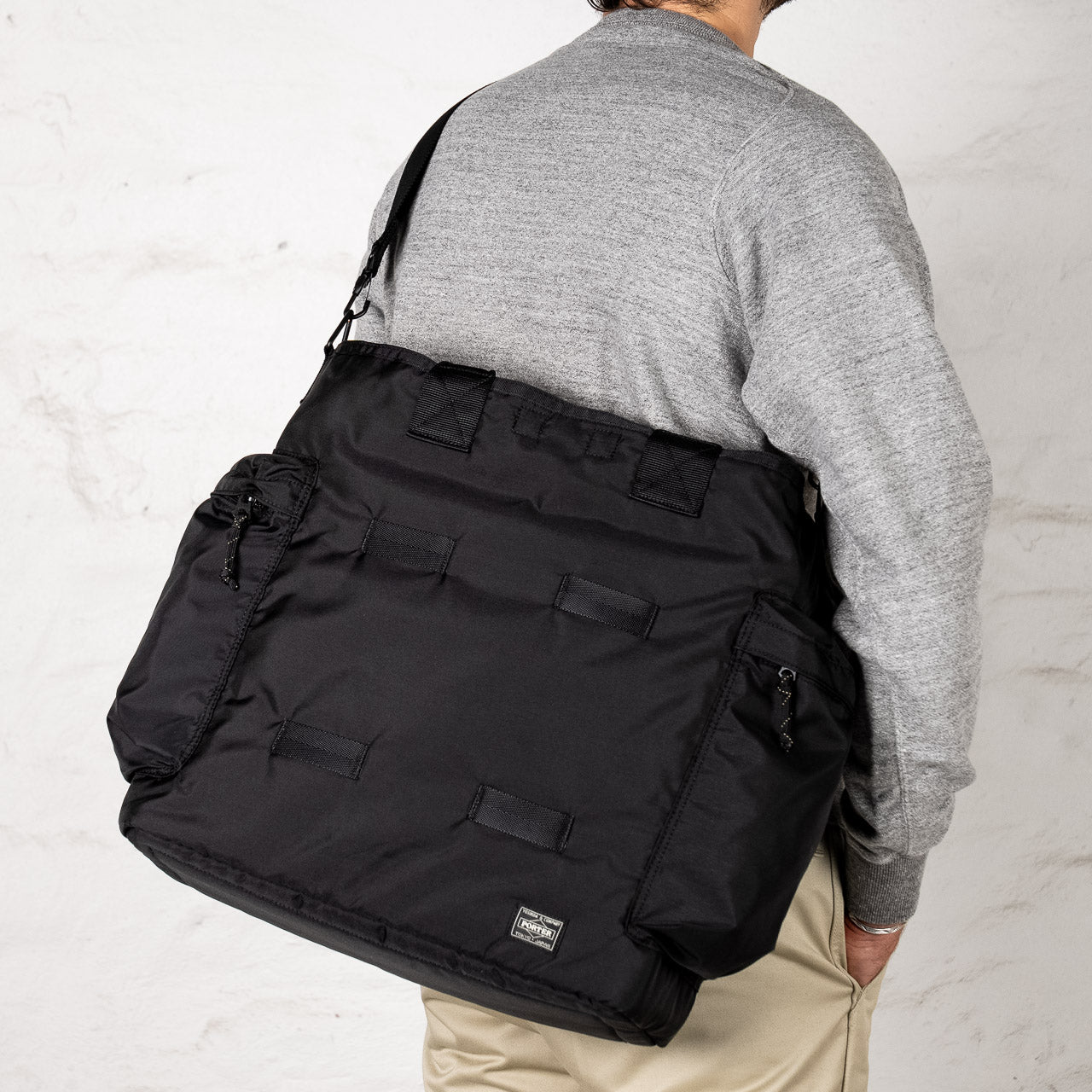 Force 2Way Tote Bag Black