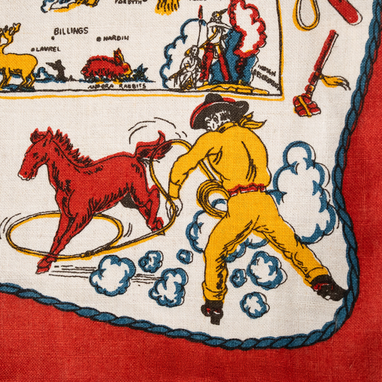 Sac de courses Montana chanvre rouge