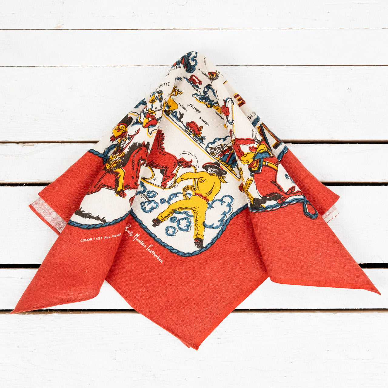 Bandana Montana Hanf Rot