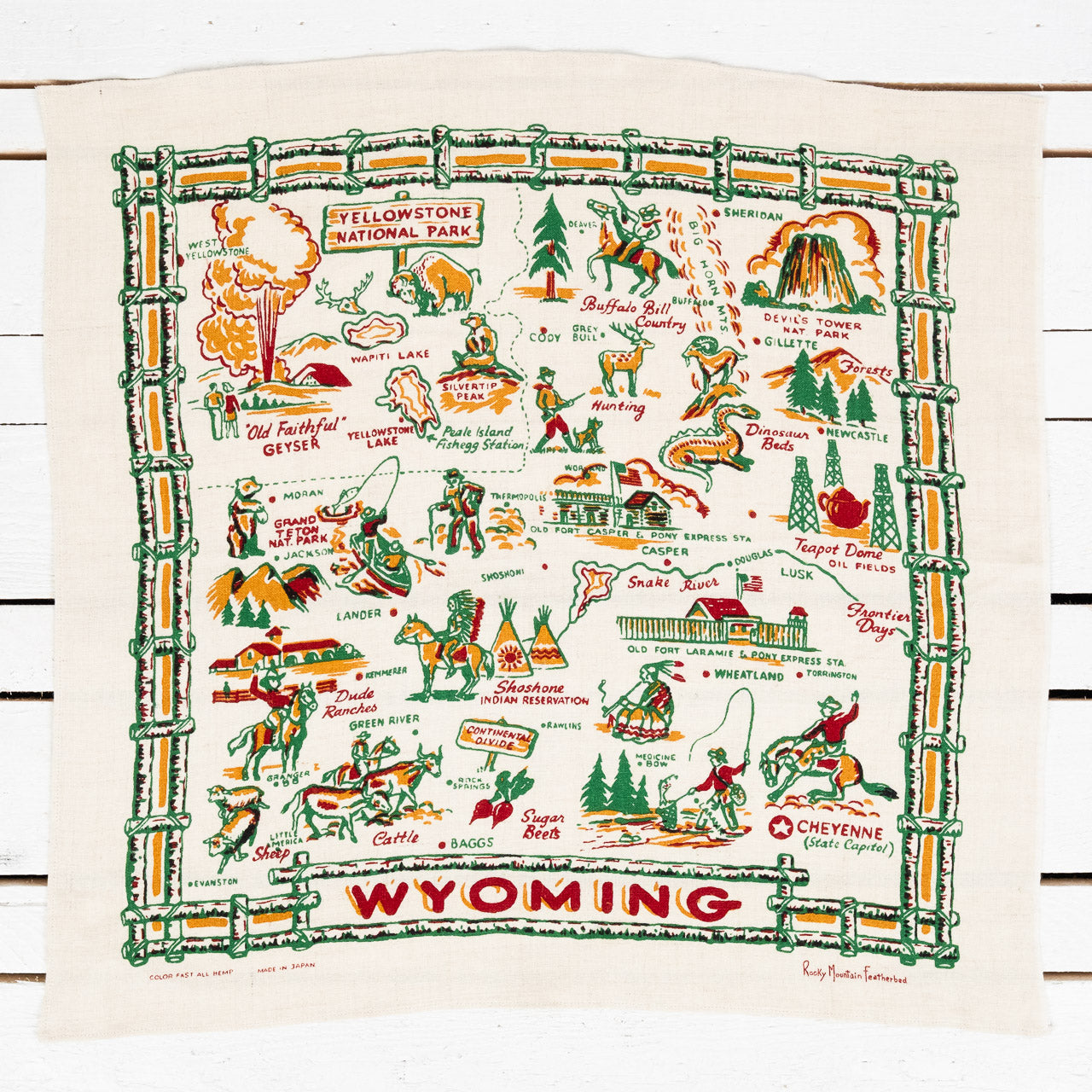 Bandana Wyoming Hanf Natural