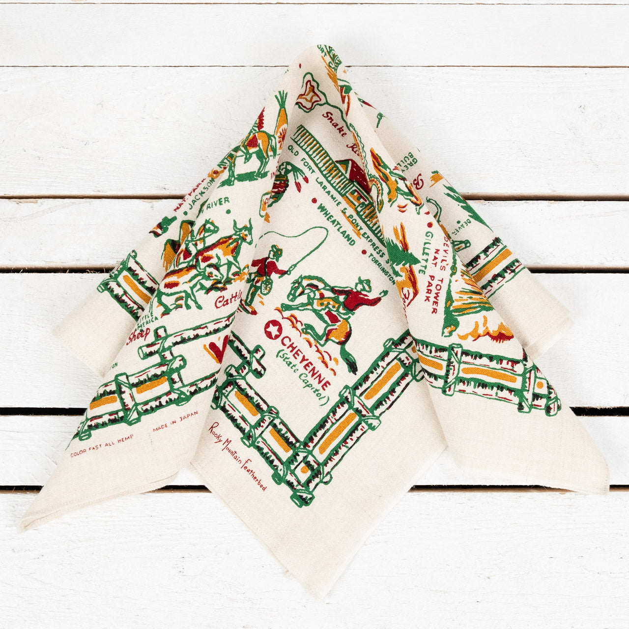 Bandana Wyoming Hanf Natural