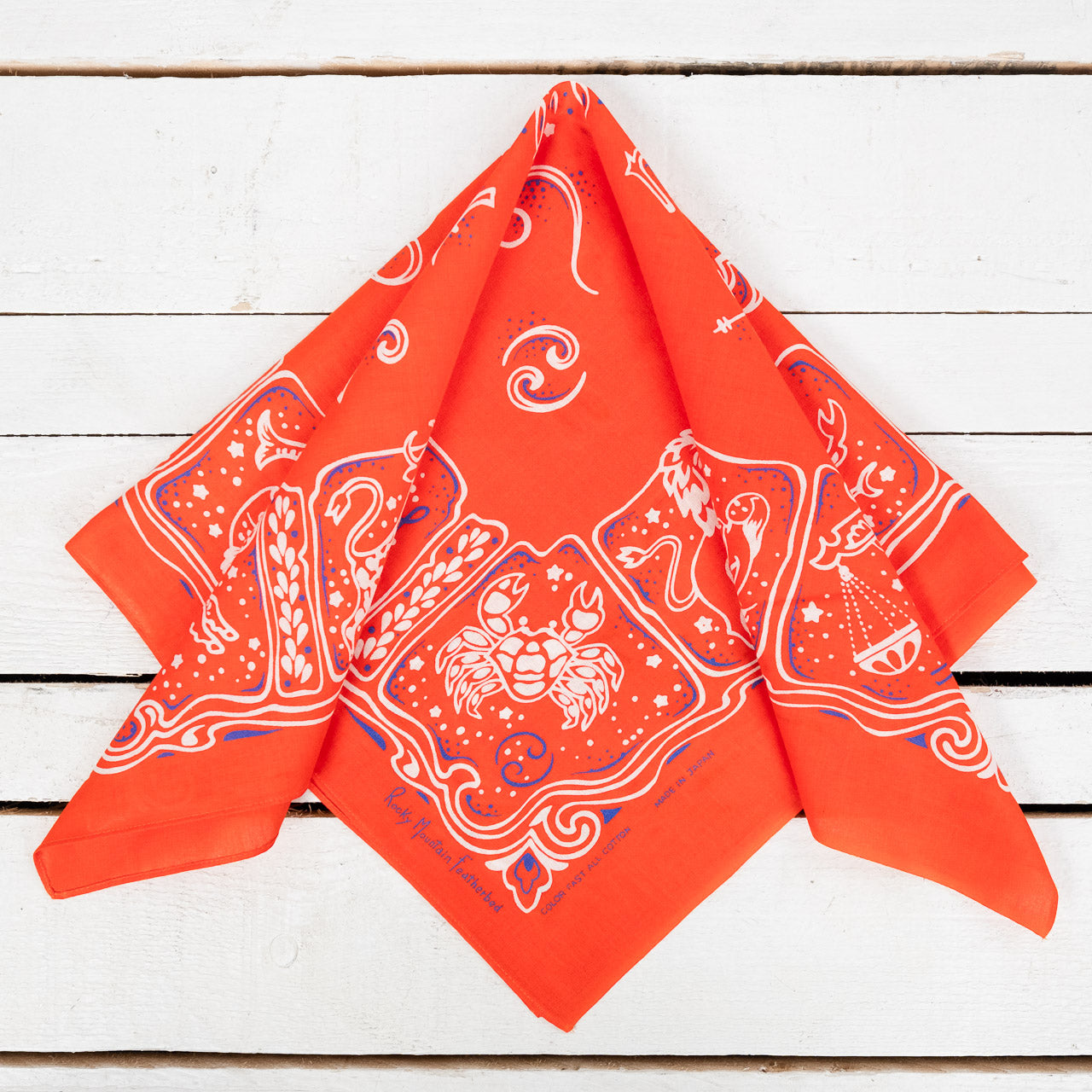 Bandana Zodiac Signs Orange