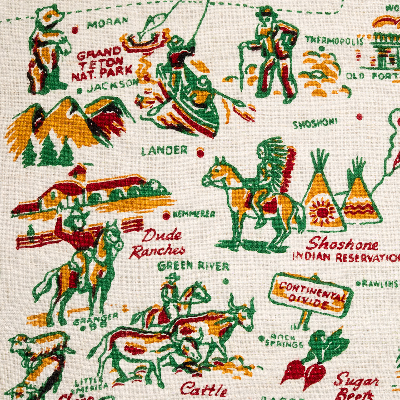 Grocery Bag Wyoming Hemp Natural