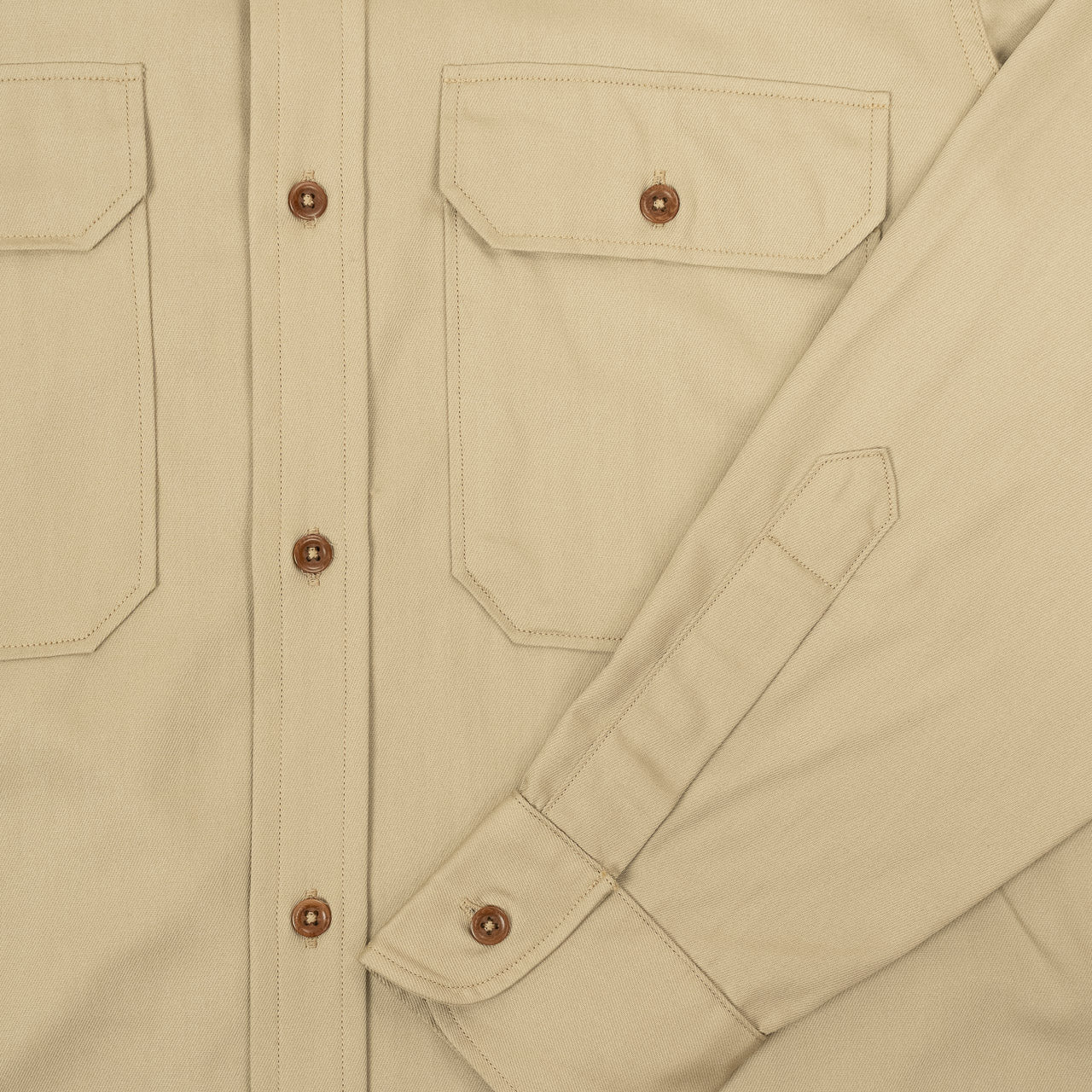 Khaki Shirt L/S (Modify)
