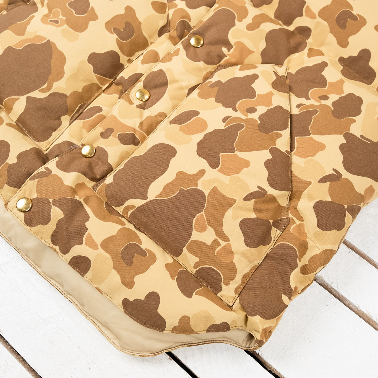 Hunter Camo Brown Down Vest
