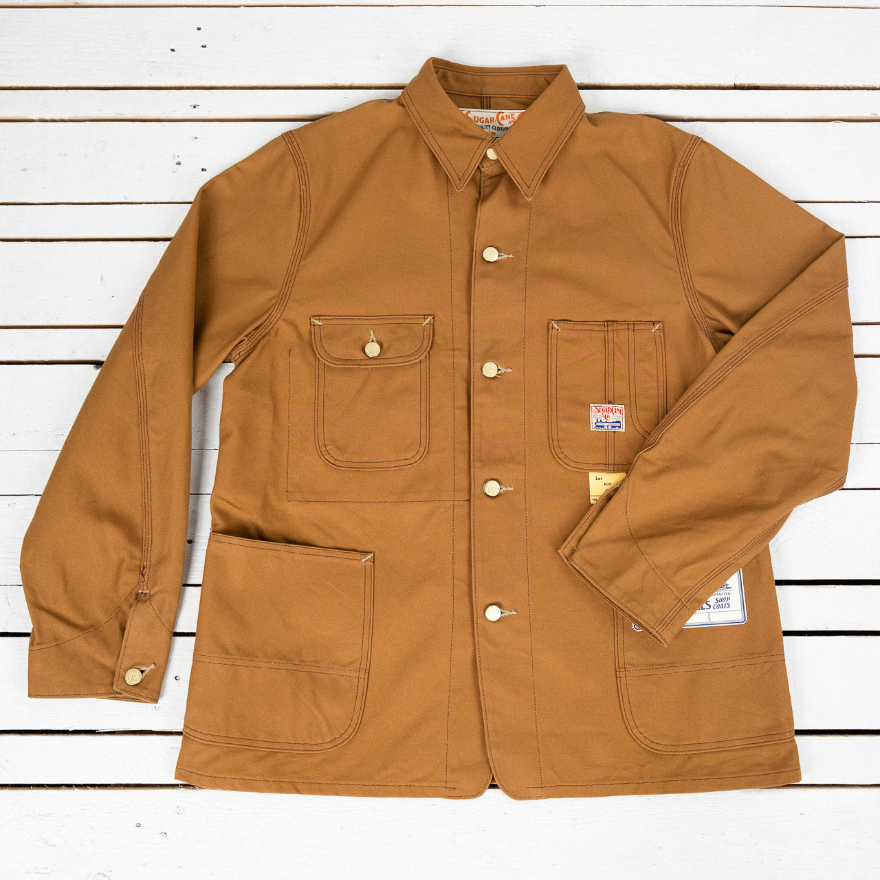13 oz. Brown Duck Coat