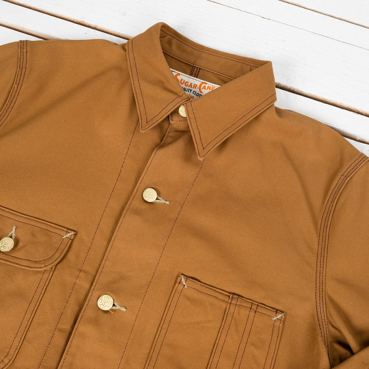 13 oz. Brown Duck Coat