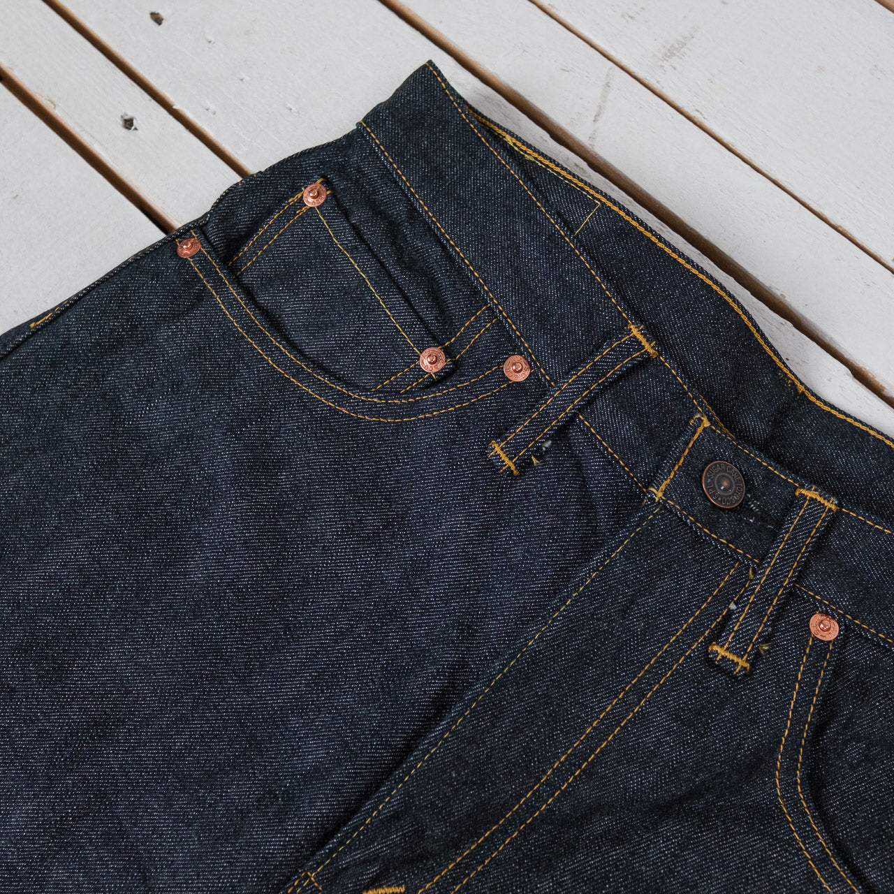 14 oz. Denim Boot Cut Model One Wash