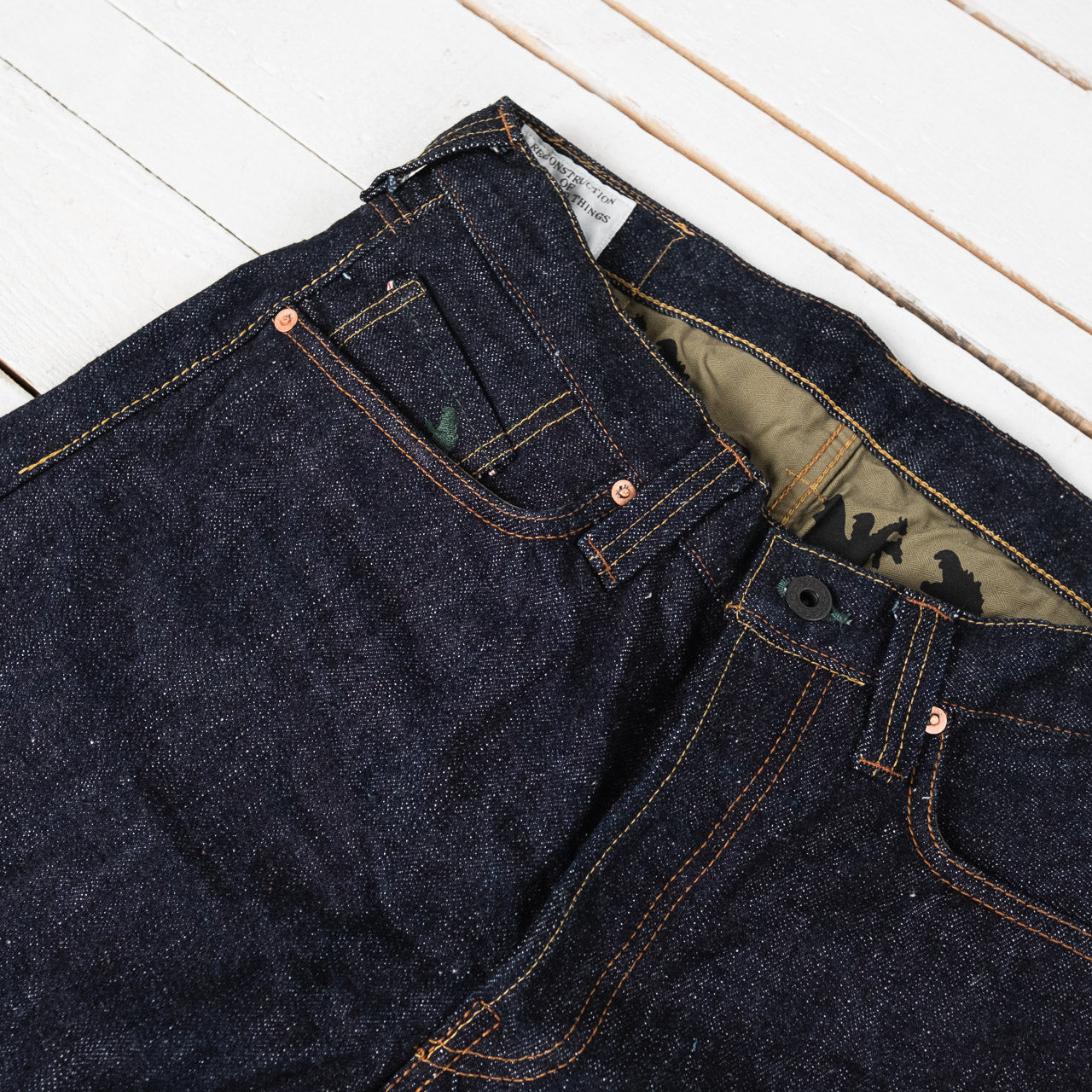 GZ-012 18 oz. Jeans Godzilla Selvedge Regular Straight