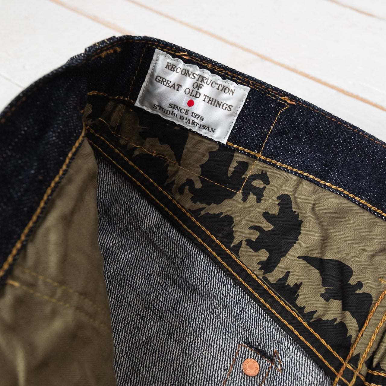 GZ-012 18 oz. Jeans Godzilla Selvedge Regular Straight