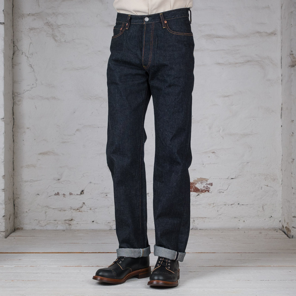 SD-101W 15oz. Regular straight jeans