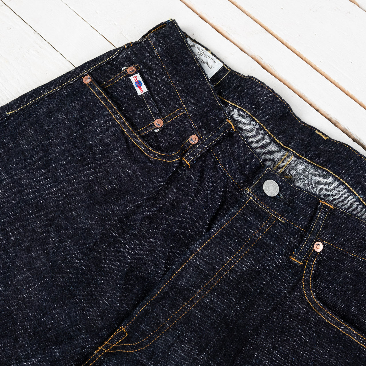 SD-1001 GL3 15 oz Selvedge Jeans, Regular Straight