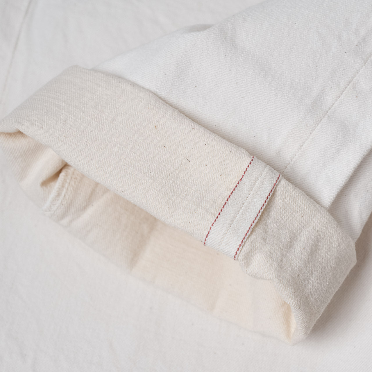 13 oz. White Denim 1947 Regular Straight