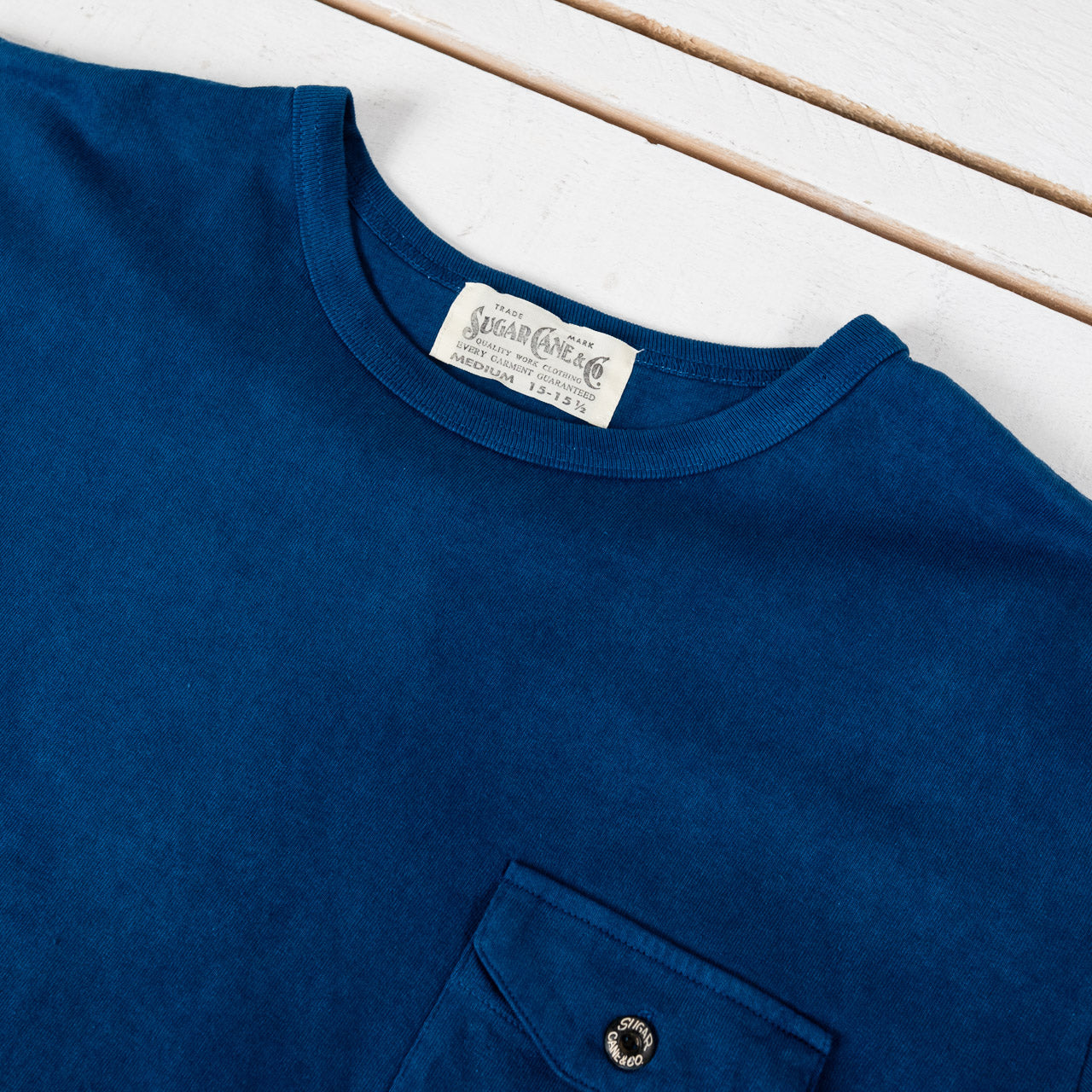 Pocket T-Shirt Indigo Dye