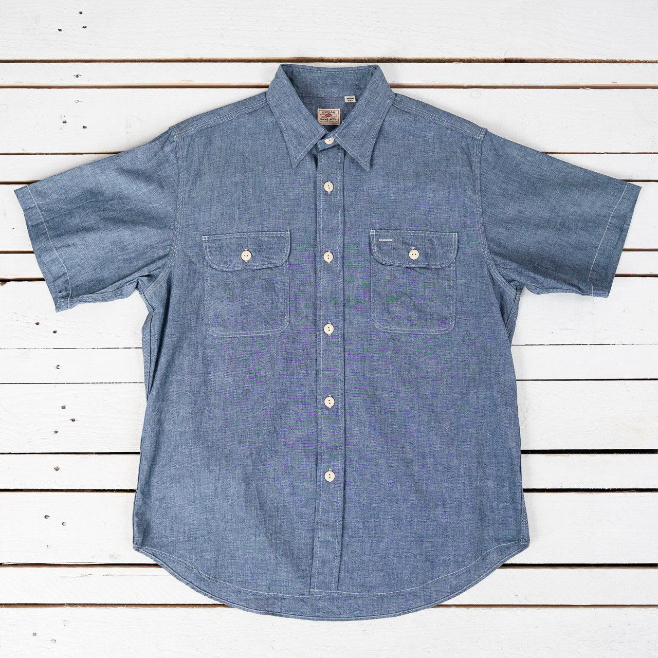 Chambray Work Shirt S/S Indigo