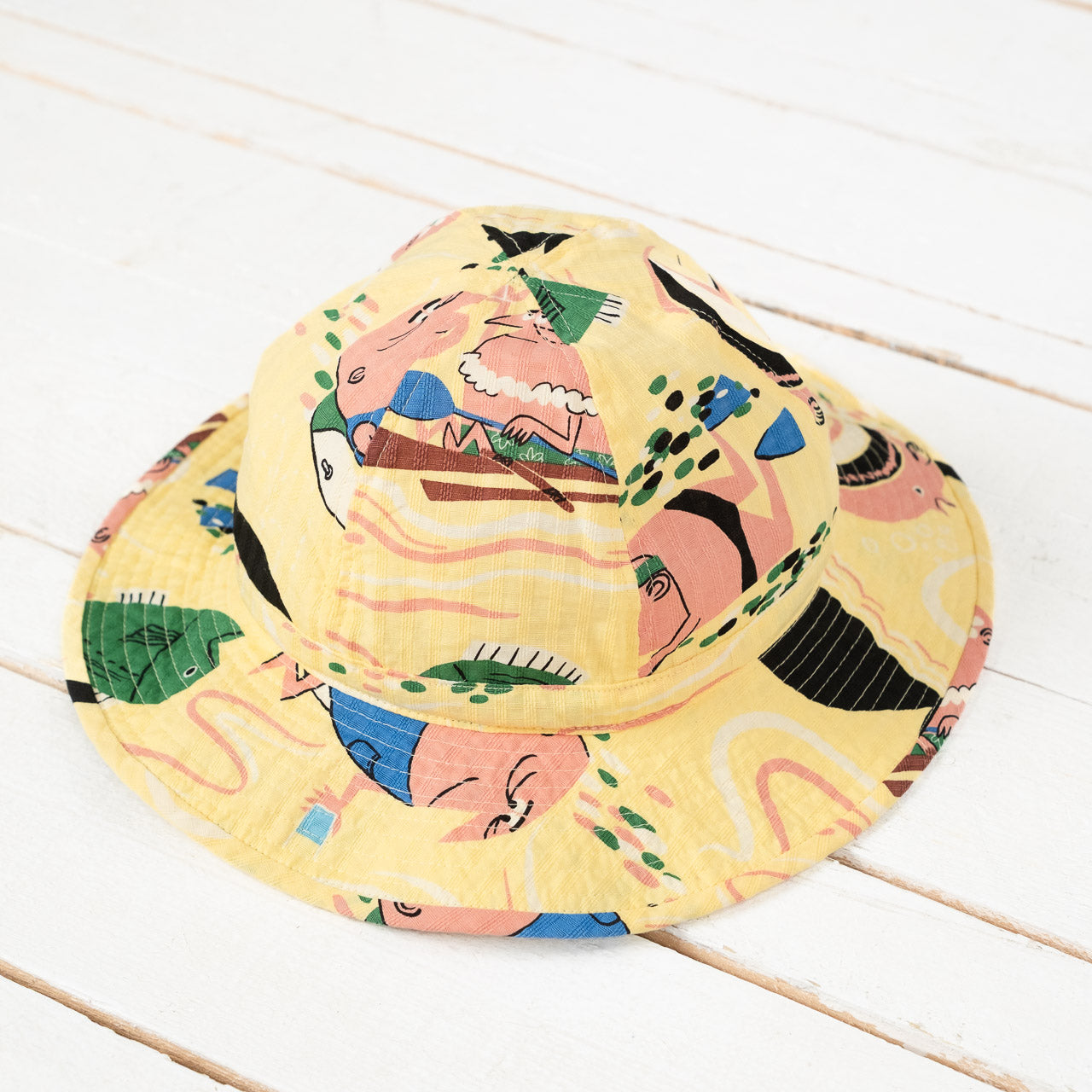 Sun Surf x Mookie DOBBY COTTON HAT "OCEAN ACTIVITIES"