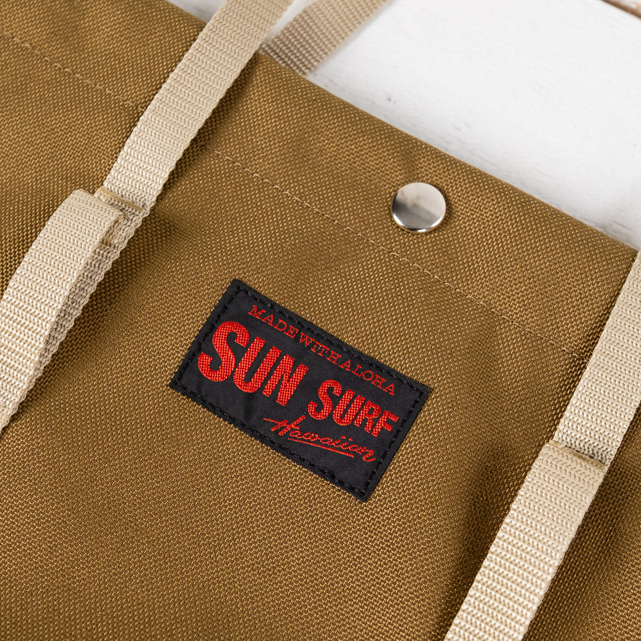 Nylon Beach Bag Small Beige
