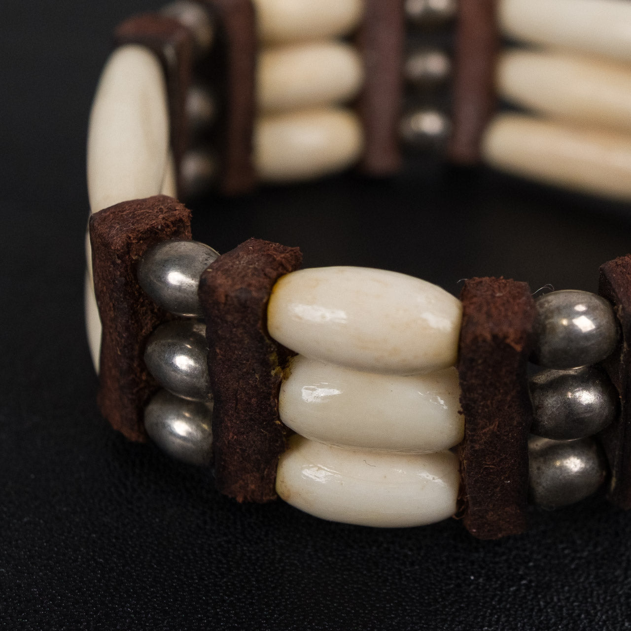 Hairpipe Bracelet 3 reihig