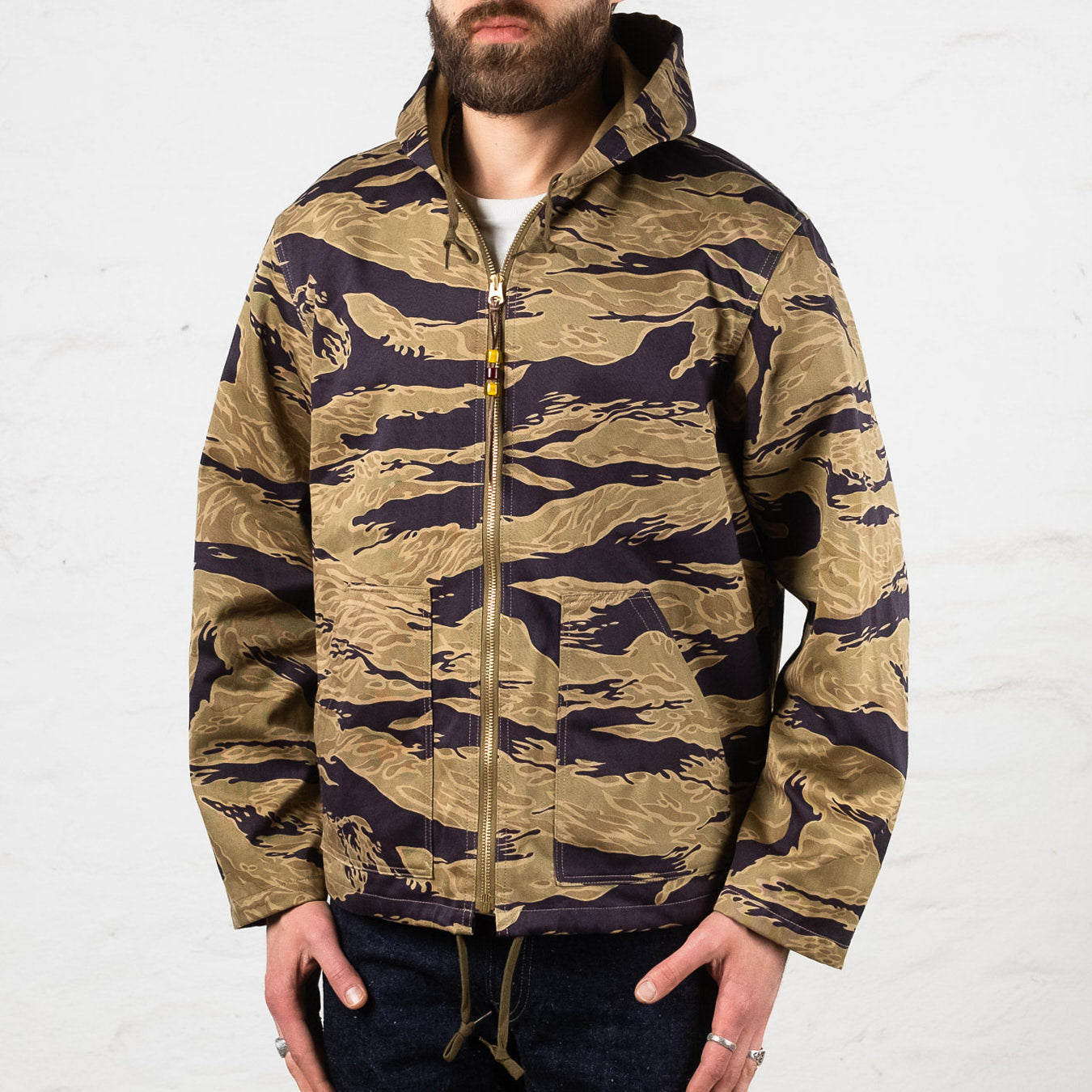 TIGER CAMOUFLAGE PARKA ADVISOR (XL) Gore-tex Parka jacket