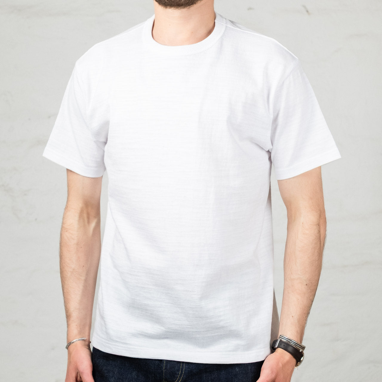Athletic T-Shirt Loopwheel White