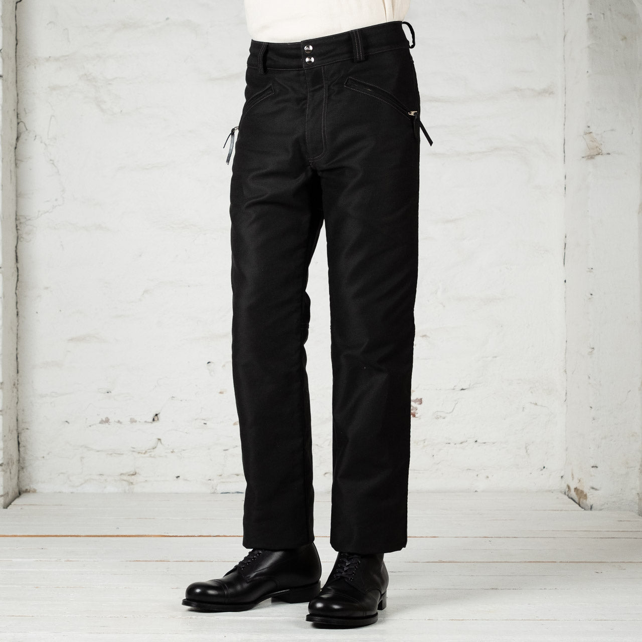 Buco J-99 Cotton Cord Cloth Schwarz