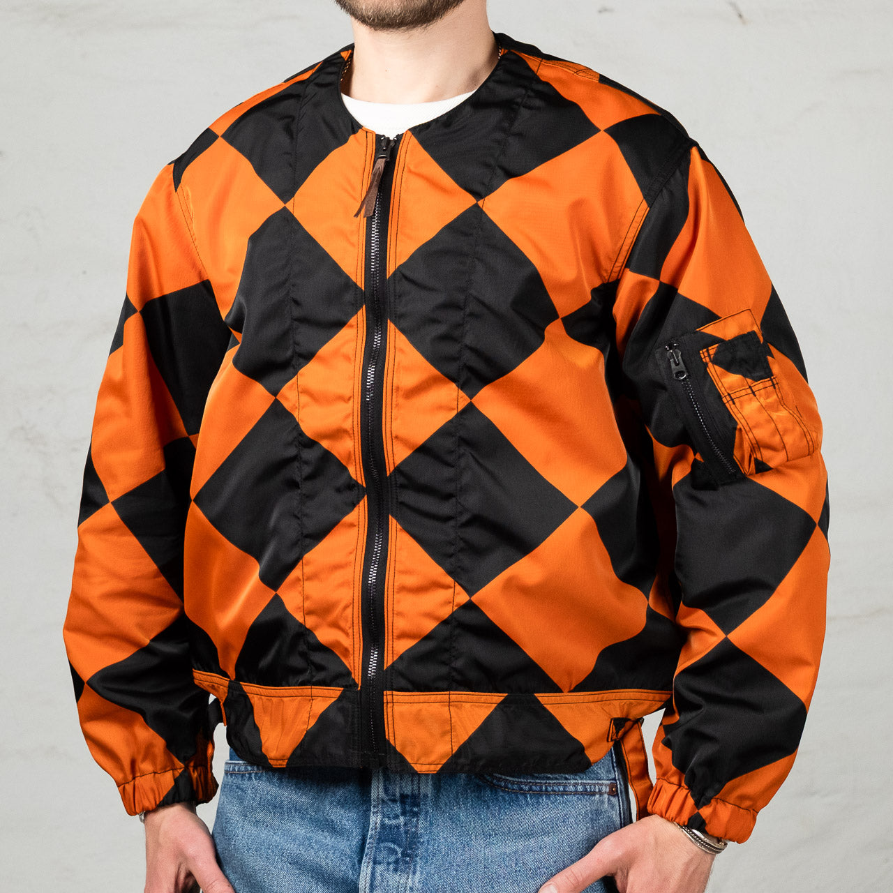 Jacket, Linecrewman, Identifying, Type G-1 Orange/Black