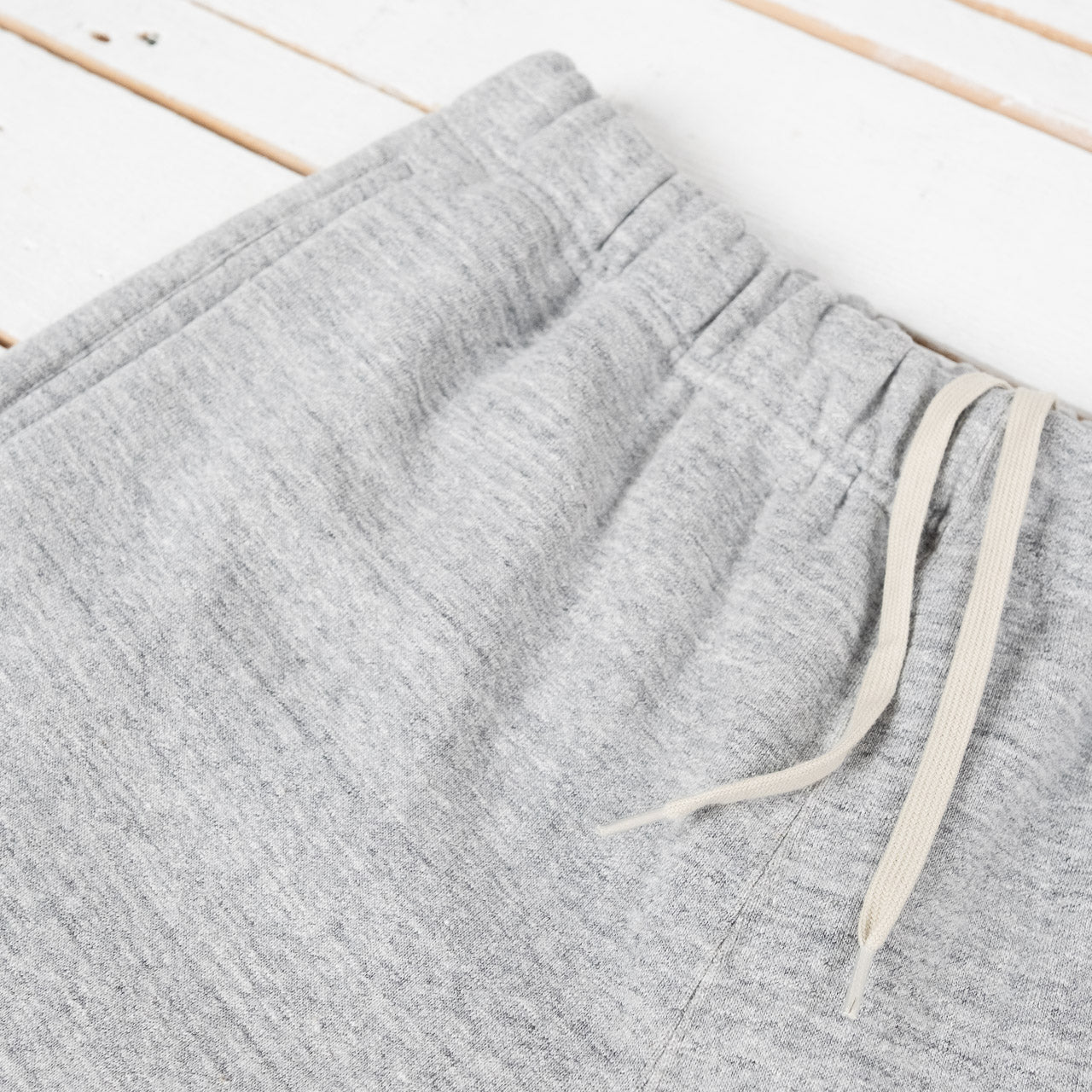 10 oz. Loopwheel Sweat Pants, Gray Melange