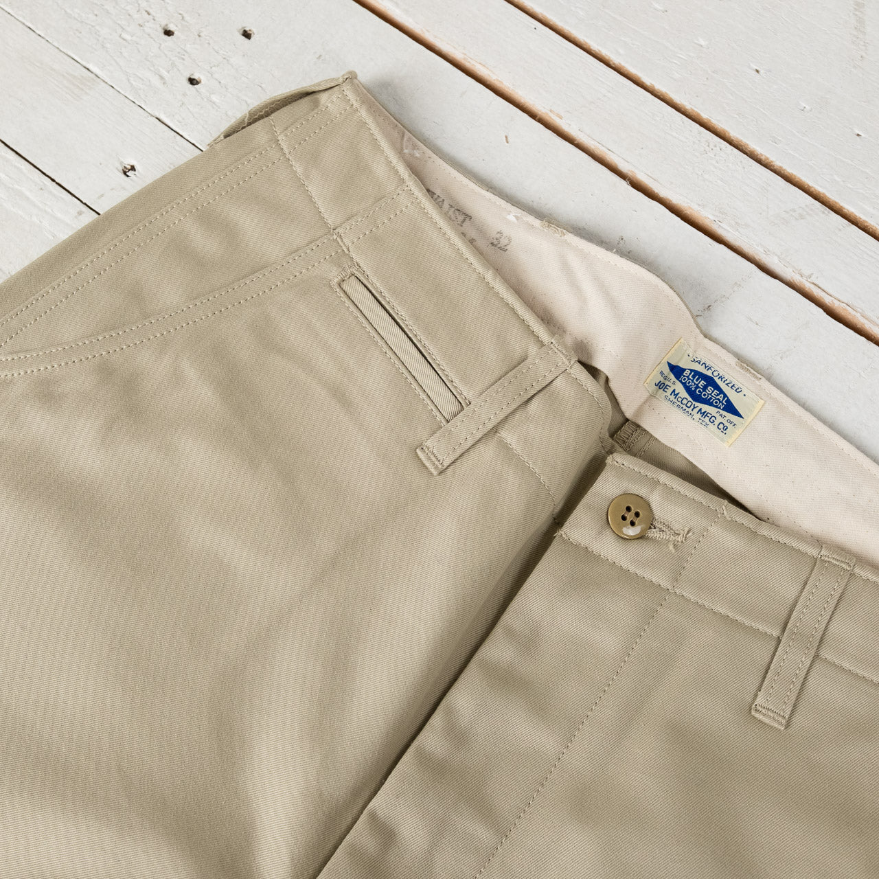 Blue Seal Chino Trousers Beige