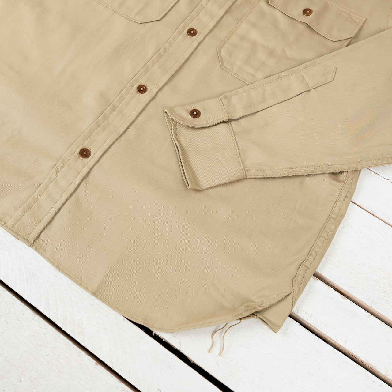 Khaki Shirt L/S (Modify)