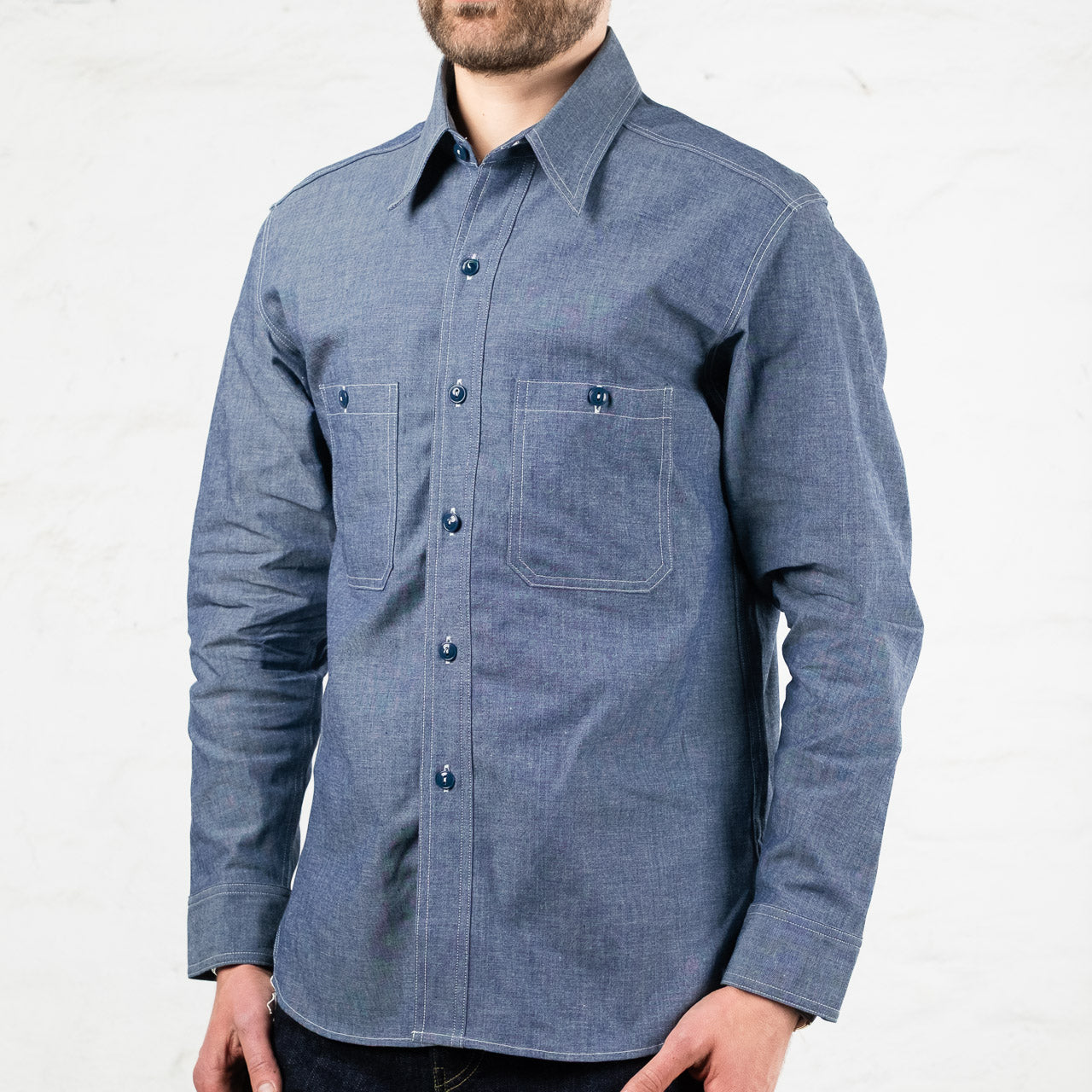 U.S. Navy Chambray Shirt (Modify)