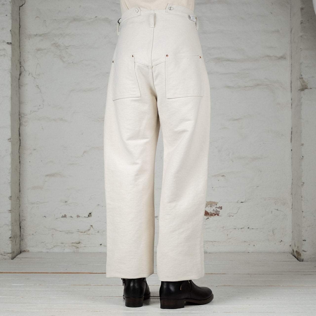 156 Split Back Jeans Ecru